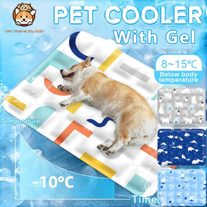 Pet Cooling Pad With Gel Dog Sleep Bed Pet Ice Mat Indoor And Autdoor