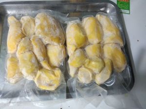 (GIAO HỎA TỐC HCM)Sầu riêng Ri6 nguyên múi  làm bánh đông lạnh  -1kg - Trái Cây Cười