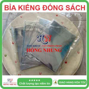 [SALE] Xấp 500g Bìa Kiếng Đóng Sách A4 - Trắng Trong suốt