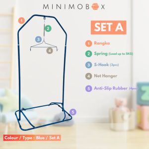 Buaian Bayi Baby Cradle Stand Rangka Buaian Buai Baby Spring Cot Stand Baby Cradle Swing Ayunan Bayi