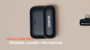 Ulanzi A200 Dual Wireless Microphone Lavalier Vlog Mic