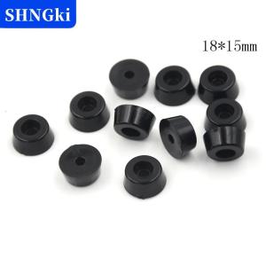 [COD] 🔥🔥🔥SHNGki 10PCS đen cao su vòng Tủ cụ trường hợp chân chân tròn bumpers miếng đệm