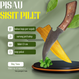 pisau seset skinner sisit pilet bahan baja per