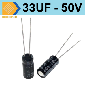 ( 10 CON ) Tụ 33uf 50V tụ hóa 33uf50V