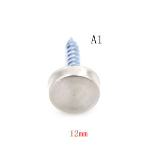 BJ🔩🔧🔗 8 cái Nắp đậy bằng thép không gỉ mới ốc vít gương trang trí