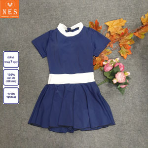 Bikini đi biển đồ bơi nữ kín đáo váy ngắn tay đẹp