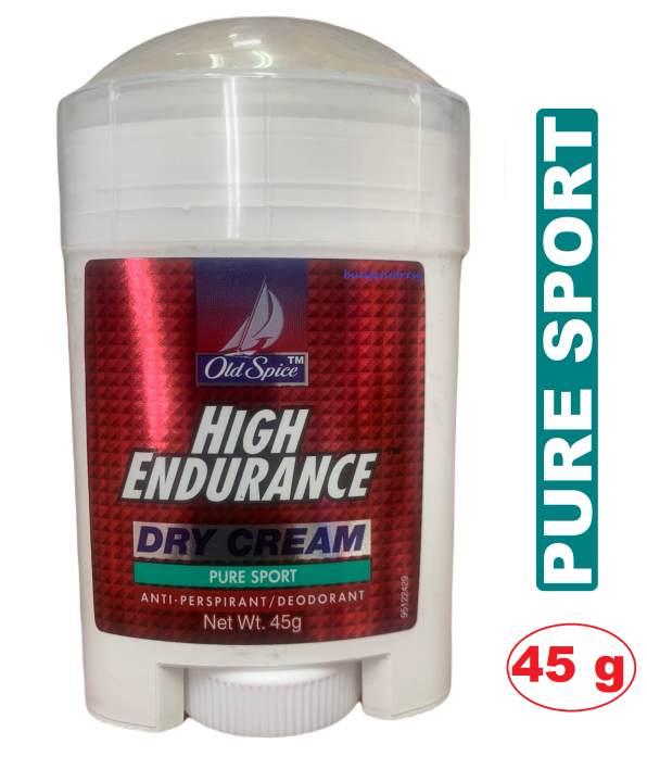 Old Spice ドライクリーム　PURE SPORT45g✖️5個 Old Spice High Endurance Dry Cream Pure Sport Antipespirant