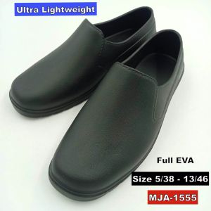 MBS 1555 Asadi Men Rubber EVA Slip on Loafer Shoes Ultra Lightweight Waterproof Shoes Plus Size 5 - 13