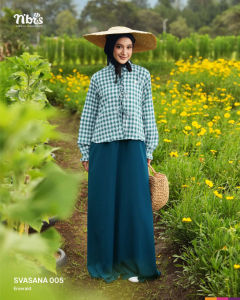 Gamis Svasana 005 - Dress Muslim Gamis Model Rok By Nibras