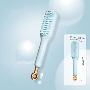 Magic Retractable Massage Comb Self Cleaning Anti-Static Hairbrush Portable Hair Brush Hair Styling Tools