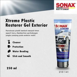 Sonax Xtreme Extreme Plastic Restorer Gel 250ml ORIGINAL Trim Eksterior