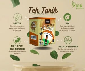 YES NATURAL Teh Tarik Milk Tea 悅意天然無添加拉茶 (30gx10sachets)