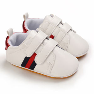 White Baptism Shoes For Men And Women Baby Velcro Comfortable Soft-soled Casual Sneakers 0-18 Months Newborn For The First Time Toddler