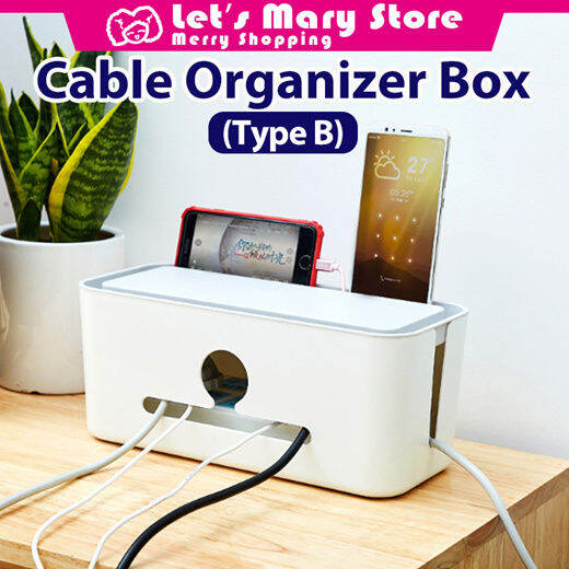 Cable Organizer Box (Type B) ★ Computer Cable Management System / Let's ...