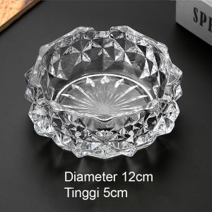 Asbak Aesthetic Unik Asbak Kaca Tebal Premium Ashtray Cup Asbak Estetik Palermo