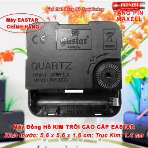 Máy Đồng Hồ KIM TRÔI CAO CẤP EASTAR - Bộ KIM Tự Chọn - Bảo Hành 2 Năm - Tặng Pin Tiểu AA