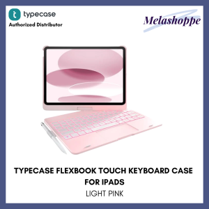 [🎉Launch Special🎉] Typecase Flexbook Touch Keyboard Case for iPad 10/A16 Mini 6/7 Air/Pro 11" (1st-4th Gen M2-M5) Pro 12.9" (3rd-6th Gen) Air 13 (M2 - M4) Pro 13 (M4/M5)