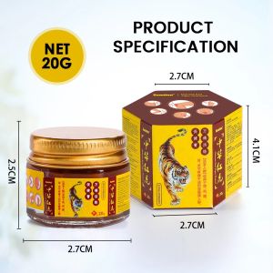 Sumifun Relief เสือแดงครีมแก้ปวด Obat Encok Rematik ปวดเมื่อยข้อต่อการดูแลสุขภาพพลาสเตอร์ทางการแพทย์ขี้ผึ้งสำหรับนวดเจ็บ