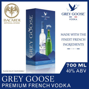 GREY GOOSE Vodka - 700ml / 70cl 40% ABV - Gluten Free Spirit Distilled and Bottled in France