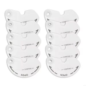 10PCS Portable Can Sealing Cover Drink Can Dustproof Lid Sealer Beverage Bottle Cap Protector PP Board Outdoor Camping Picnic Safety Tool