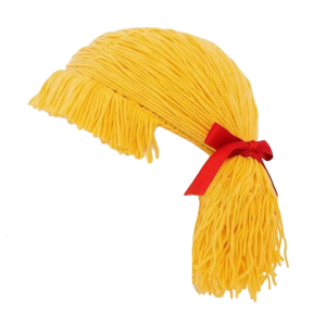 Ấm cúng Polyester đan Mũ tóc giả cho trẻ em bé hairpiece cho Nam Nữ thoải mái đồ đội đầu hóa trang cho nhiếp ảnh