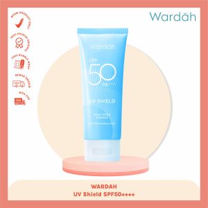 SUNSCREEN WARDAH UV SHIELD SPF 50 PA+++ ESSENTIAL GEL 40ml ORIGINAL SUNBLOCK ESSENCE TABIR SURYA