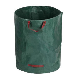 Waterproof Foldable Garden Waste Bag with Large Capacity for Lawn and Yard Waste Collection Green Color