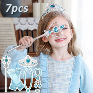 【Blinkin】ที่คาดผม มงกุฎนางงาม ตกแต่งไม้กายสิทธิ์ ถุงมือ พร็อพถ่ายรูป การแสดงบนเวที เหมาะสําหรับเด็ก