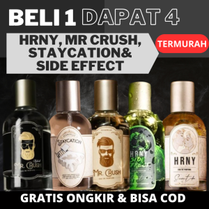 COD Beli 1 Dapat 4 Parfum Hrny Side Effeck Parfum Pemikat Wanita parfum Viral