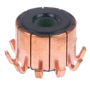 🔥🔥🔥fenglin 8x22.5x17.5mm 10P Teeth Copper Hook Type Electrical Motor Commutator Electronic Accessories