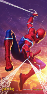 Hiasan dinding motif superhero