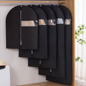 [SG STOCKS] Clothes Dust Cover Bag for Suit / Wardrobe Organizer Dustproof Garment Bag / Waterproof Washable Hanging Cover Suit