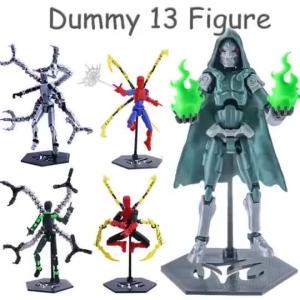 3D Printed Action Figure 13cm Multi-Jointed Movable Robot Model DIY Assembly Kit for Collectors and Hobbyists