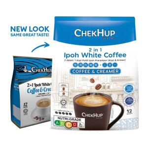 Chek Hup 2 In 1 White Coffee And Creamer