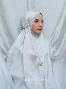 Mukena Motif Vintage by Dalanova Size Dewasa Jumbo Motif Terbaru 2025 Mukena Mewah Untuk Hantaran