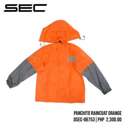 SEC Raincoat for Motorcycle Panchito With Shoe Cover Raincoat (S-2XL)