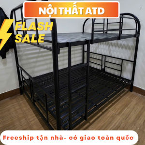 Giường Tầng Sắt Chịu Lực Cao Giá Rẻ - Giao Hàng và Lắp Ráp Miễn Phí.