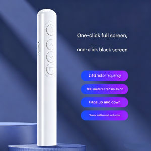 S9/S7/S5 Page Turning Pen Wireless USB Presenter Clicker Powerpoint Presentation Pointer PC Laptop PPT Remote Pen Zweicx