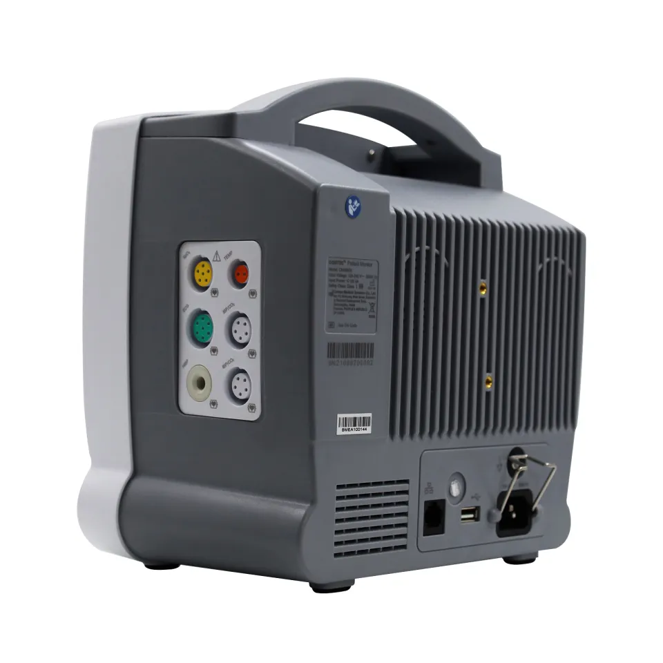 Moniteur Médical Portable 8 Pouces - 6 Paramètres (ECG, SpO2, NIBP, TEMP...) - Neuf