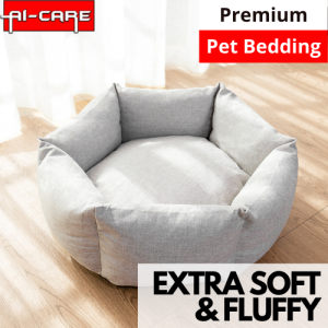 Extra Soft & Fluffy Pet Bed Removable Cover Water-Resistant Cat & Dogs Scratch Bite Resistance