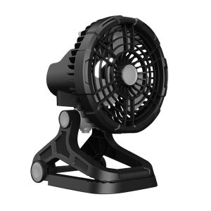 NEOBEE พัดลมพร้อมโคมไฟLED มีช่องใส่กันยุง ชาร์จไฟUSB Type-C ปรับระดับลมและไฟได้ 3ระดับ พัดลมพกพา 360องศา พัดลมตั้งโต๊ะ ตั้ง/หนีบ/แขวนได้