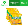 Potato Crisps Cheese Flavor 50G - Pack of 5. 
