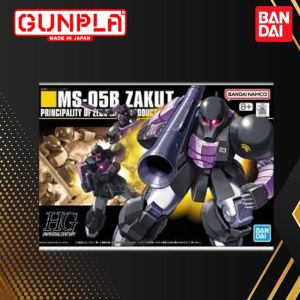 Mô hình Gunpla HGUC 1/144 MS-05B Zaku I Black Tri-Stars chính hãng Bandai