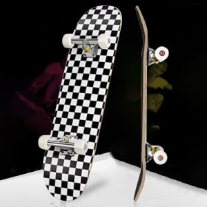 Skateboard Canadian Maple WoodFour-Wheeled Skateboard For Kids/Teens Scooters Skateboard COD