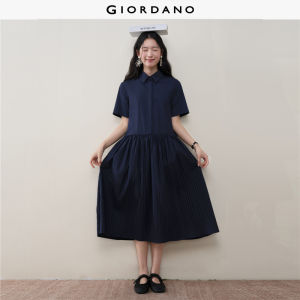 Giordano Women Women Pure Cotton Dress Free Shipping 18466608