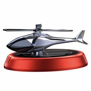 Solar Helicopter Aromatherapy Ornaments Rotating Propeller Helicopter Car Dashboard Air Freshener Perfume Diffuser Car Aromatherapy Freshener Ornaments