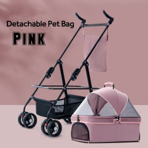 Pet stroller Folding stroller 360° universal wheeled cat and dog stroller Outdoor travel stroller Portable Pet stroller宠物婴儿车