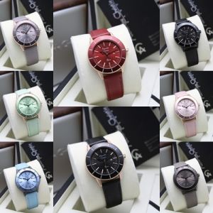 (BISA COD) Jam Tangan Wanita Alexandre Christie AC 5002 AC5002 Original Garansi Resmi 1 Tahun - Tali Kulit
