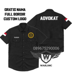 KEMEJA SERAGAM CUSTOM ADVOKAT