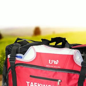 Taekwondo Bag Sanda Fighting Gear Bag Large Capacity Equipment Bag Competition Training Sports Fitness Storage Bag #